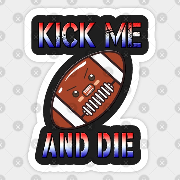 Superbowl kick Sticker by Ashygaru